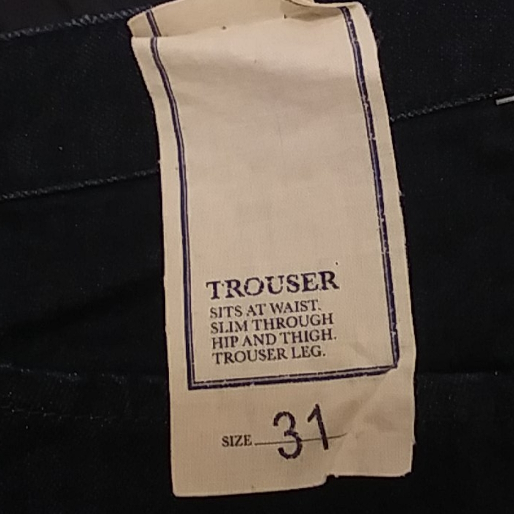 Banana Republic Dark Blue Trouser - Picture 4 of 10
